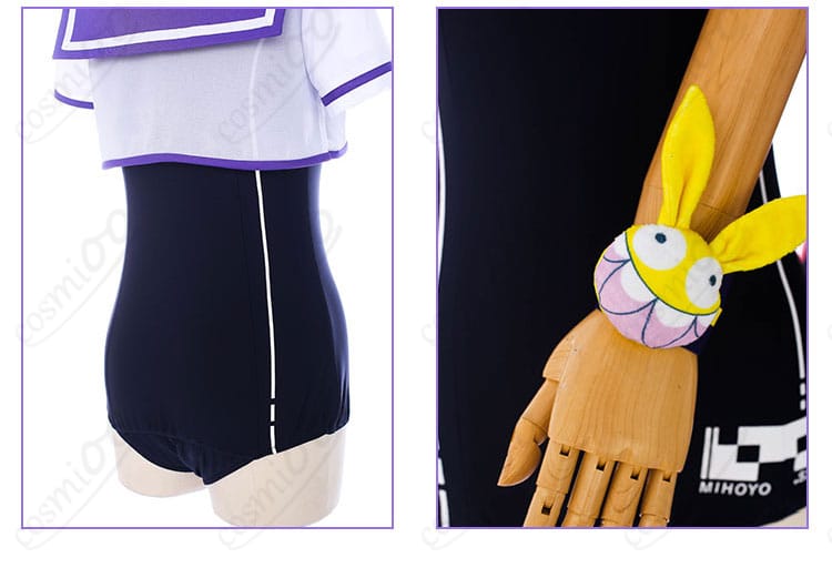 崩壊3rd ブローニャ・ザイチク 背面装飾&腕飾りディテール写真|繊細な造形美