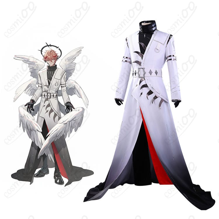 にじさんじ VOLTACTION セラフ・ダズルガーデンのAngel×Devil天使衣装フルコーデと全身シルエットがわかる画像