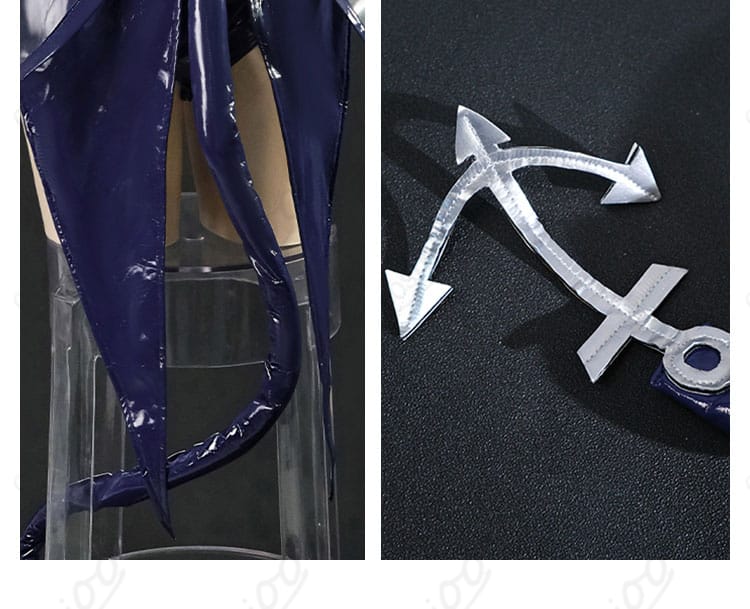 ニュージャージー コスプレ衣装 尾飾りディテール|ふんわり立体的なバニー尻尾デザイン