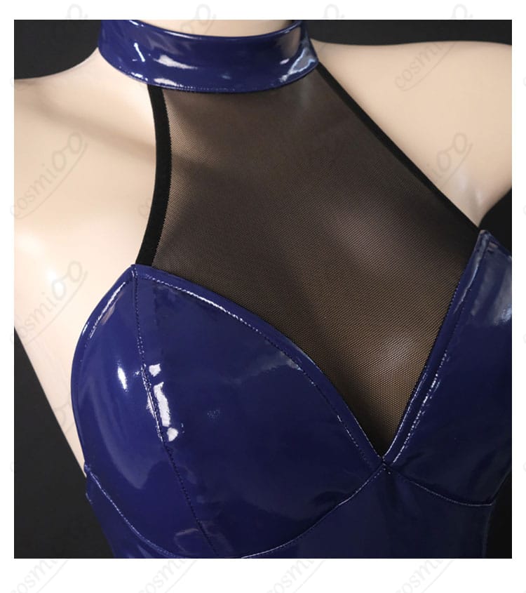 ニュージャージー バニー衣装 服装の襟元装飾ディテール|高級感ある質感を表現