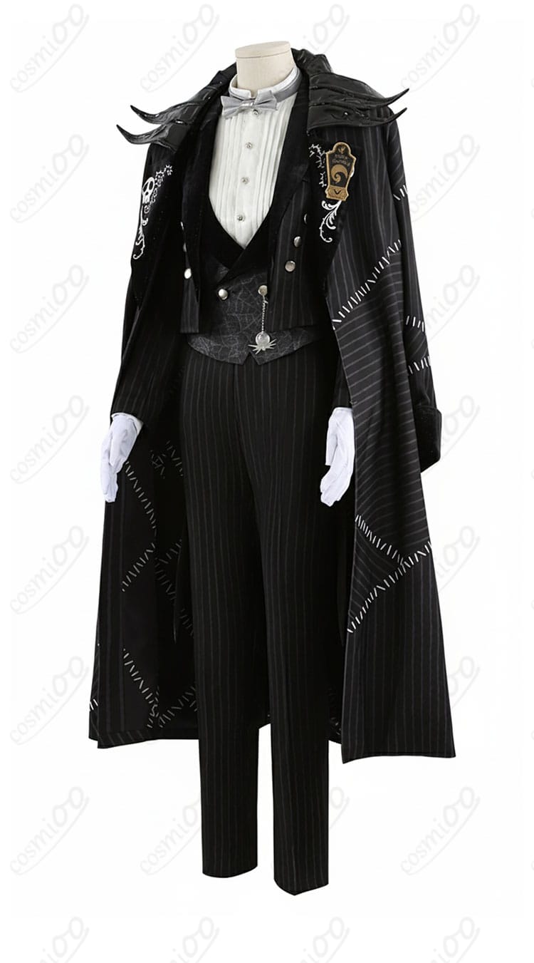 左側面ディテール｜ツイステ レオナ ナイトメアースーツ 左サイドの装飾配置とライン