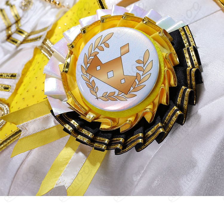 天馬司 5th Anniversary 感謝祭仕様コスプレ衣装の胸元アクセサリー装飾ディテール写真