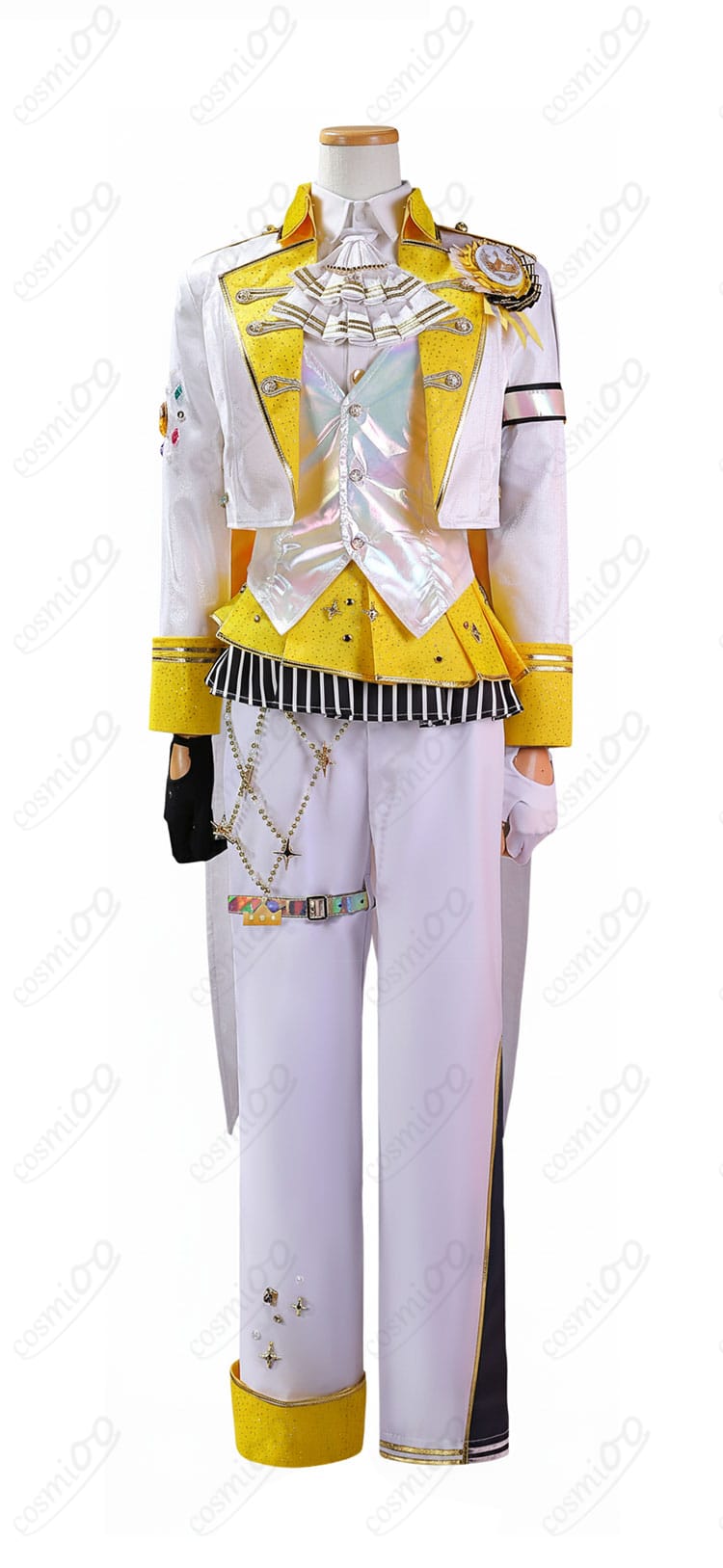 天馬司 5th Anniversary 感謝祭コスプレ衣装の正面ディテール。高品質生地の発色と質感が分かる写真