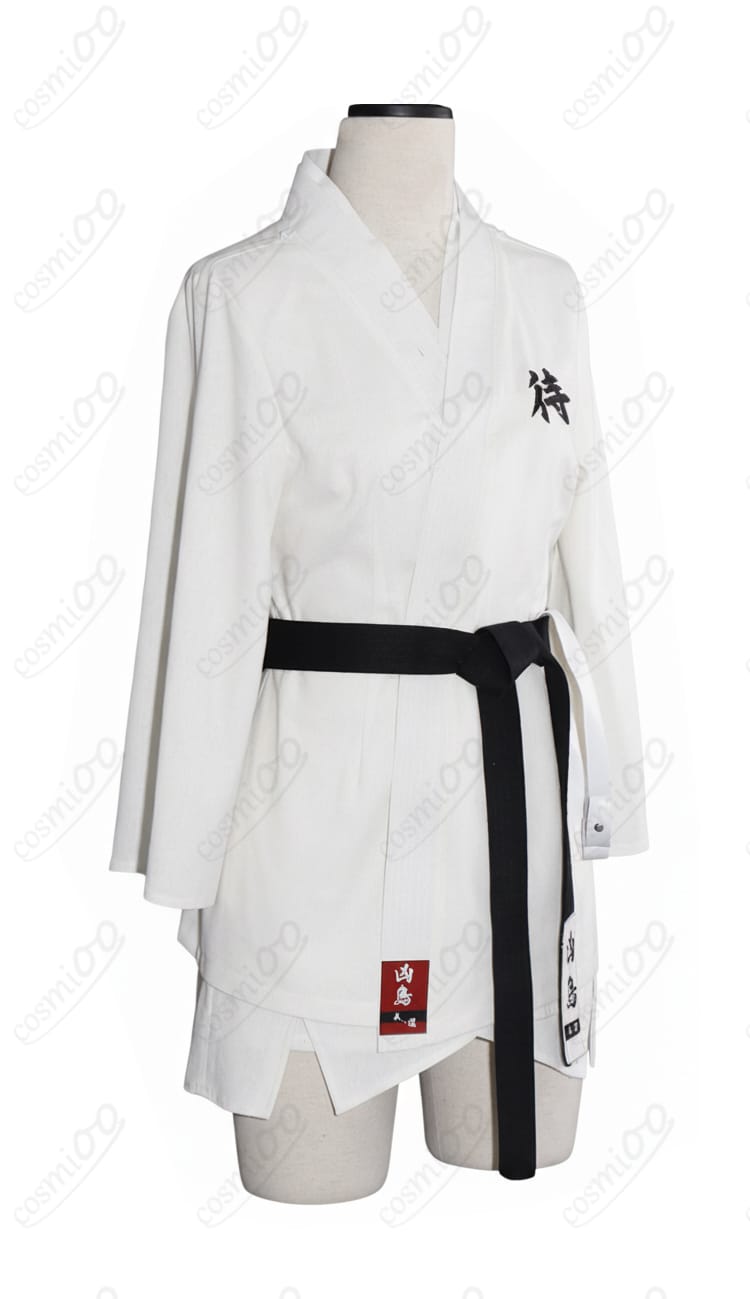 凶鳥狂死香 私服コスプレ衣装のインナー側面。レイヤード感とインナーのフィット感がわかるカット。