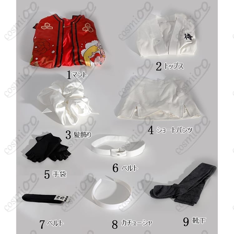 凶鳥狂死香 私服コスプレ｜HUNDRED LINE 高再現で動きやすく撮影映え - 5枚目の画像