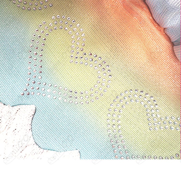 アイカツスターズ！虹野ゆめ レインボーエトワールの胸元ハート装飾アップ。可愛らしさを引き立てるポイント