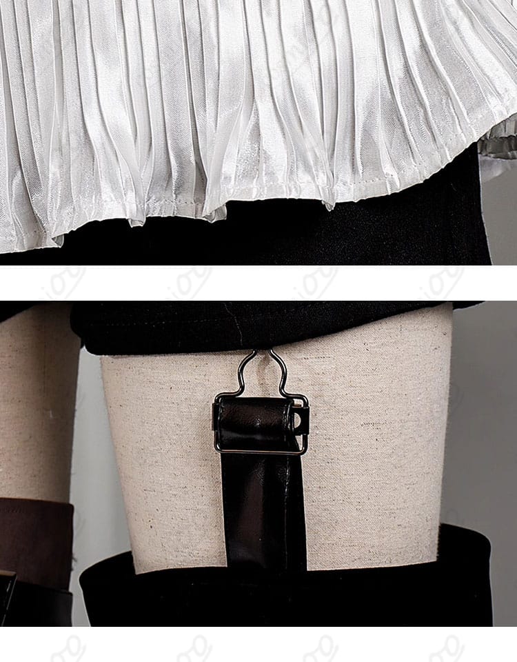 ガルクラ トゲナシトゲアリ 衣装の裾とショートパンツ装飾。端処理まで丁寧な高品質仕立て