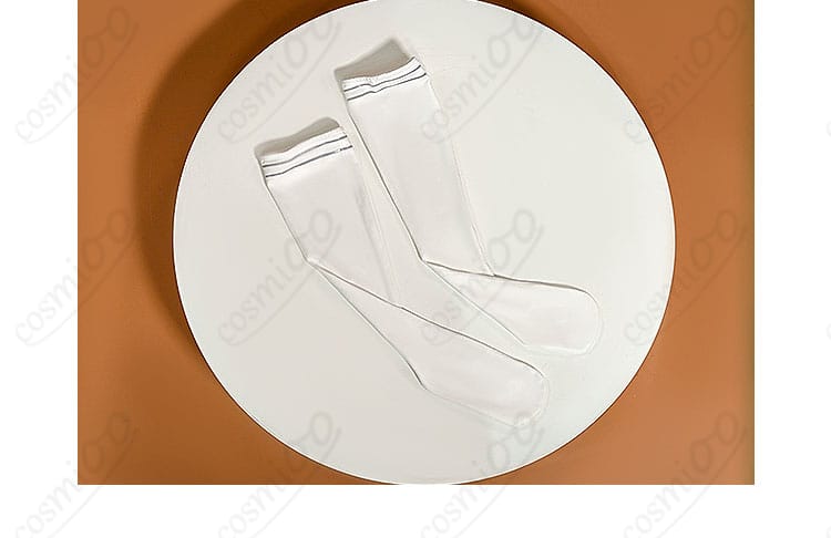 プロセカ 鏡音レン 足元ソックス装飾のパターン・配色