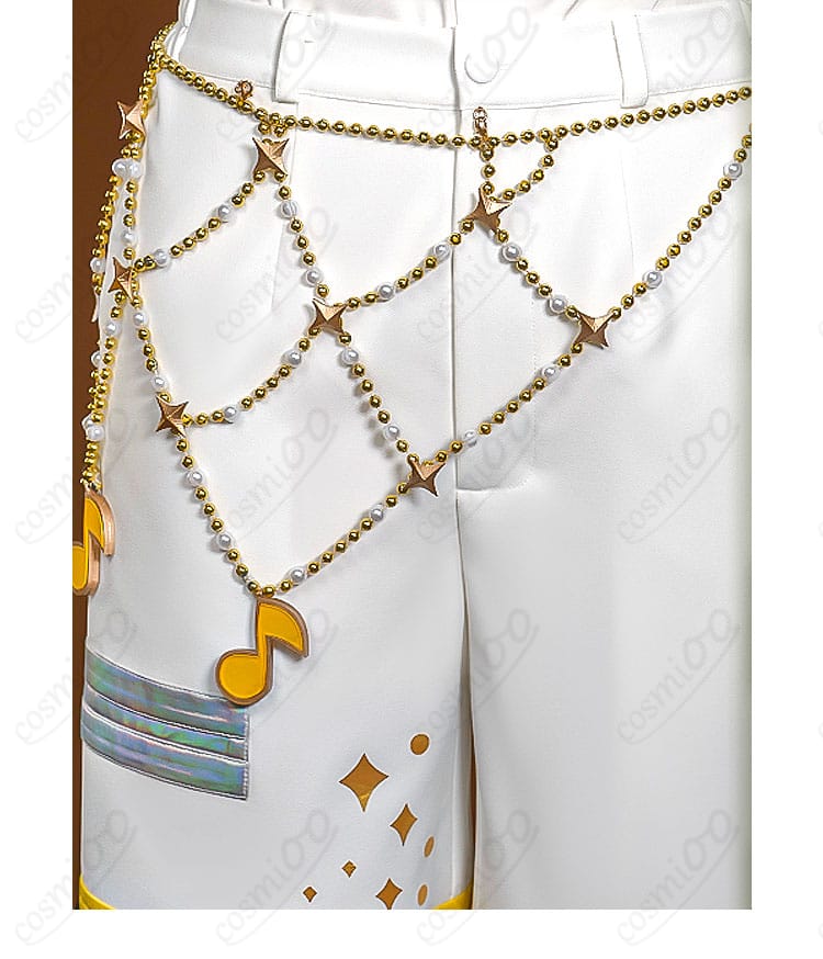 鏡音レン コスプレ 腰飾りの質感と立体感のディテール