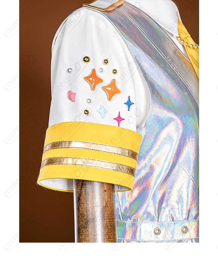 鏡音レン コスプレ 袖口装飾のディテール・上品な仕上げ