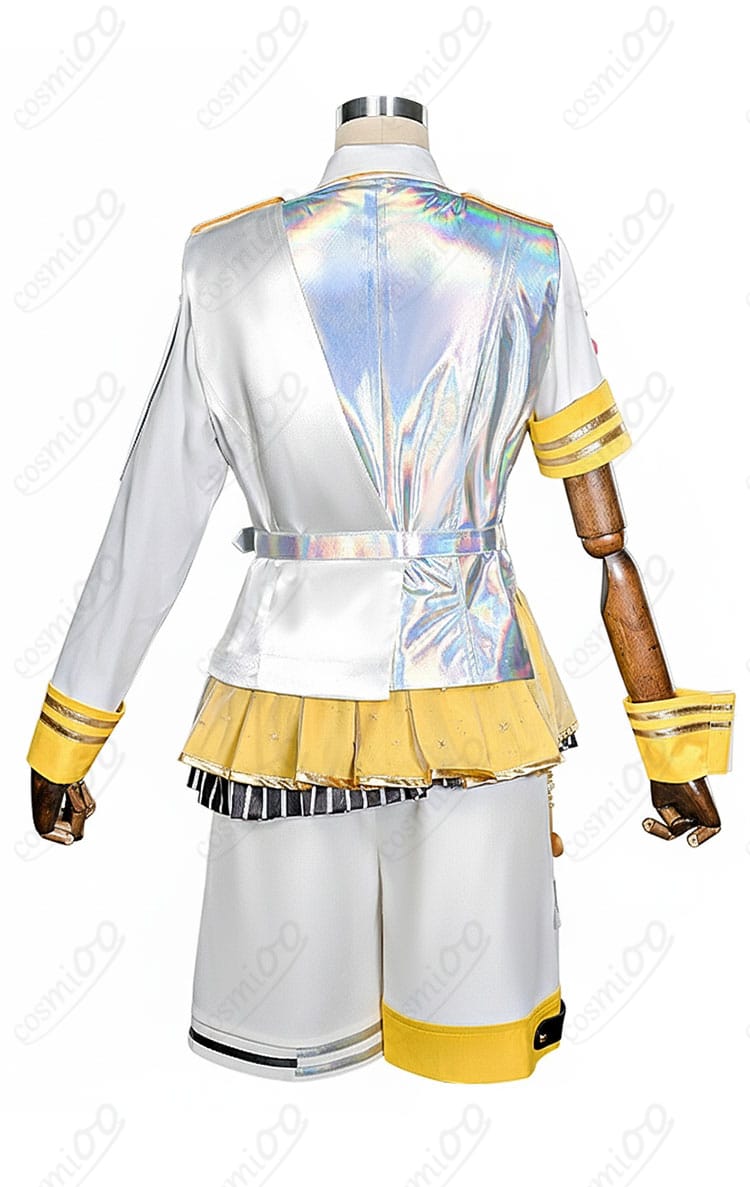 プロセカ 鏡音レン コスプレ衣装の背面全体図・裾とシルエット