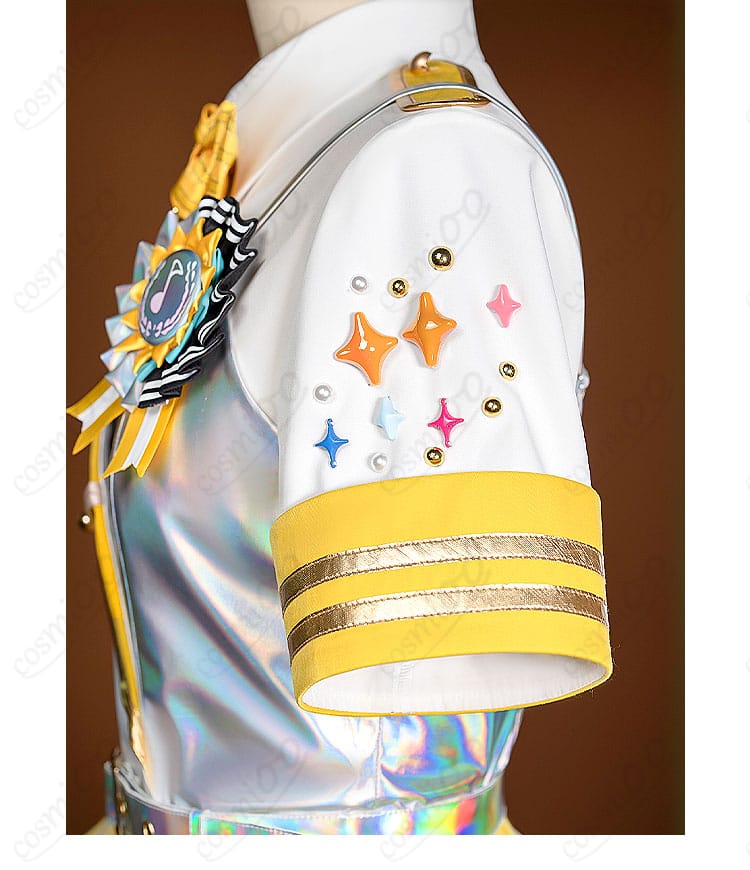 鏡音リン 5th感謝祭衣装の袖口装飾ディテール