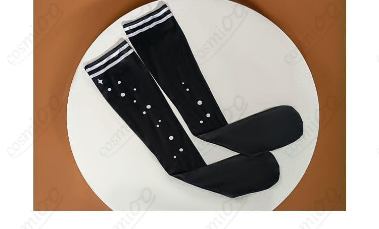 鏡音リン 5th感謝祭衣装の靴下デザインと柄のディテール