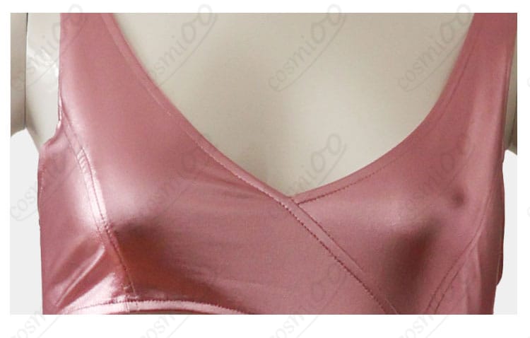 サブスタンス スー コスプレ衣装 衣襟部分アップ|胸元のデザインやステッチを丁寧に再現