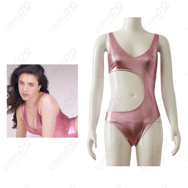 サブスタンス スー コスプレ衣装 着用イメージ|マーガレット・クアリー演じる若い肉体を再現したレオタード姿