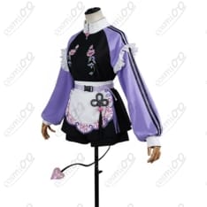 ホロライブ 常闇トワ メイド風ジャージ衣装 高再現で可愛い着用感、撮影映えするフルセット - 2枚目の画像（サムネイル）