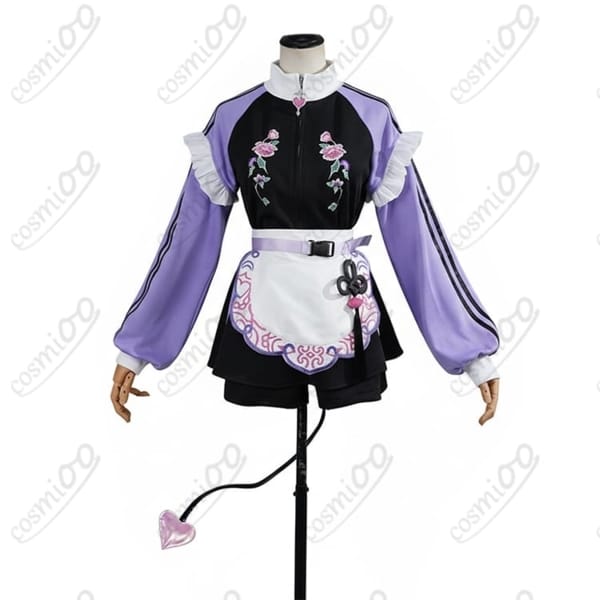 ホロライブ 常闇トワ メイド風ジャージ衣装 高再現で可愛い着用感、撮影映えするフルセット