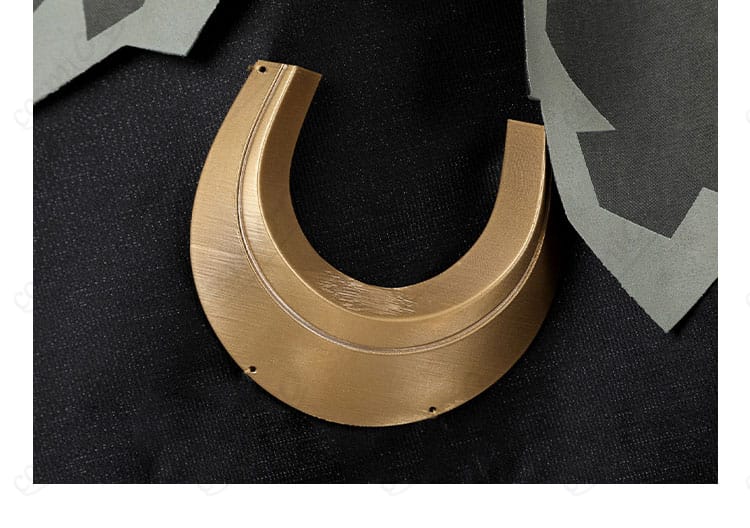 原神 ヤフォダ コスプレ衣装の背面装飾ディテール。背飾りのレイヤー構成と立体感を確認できる