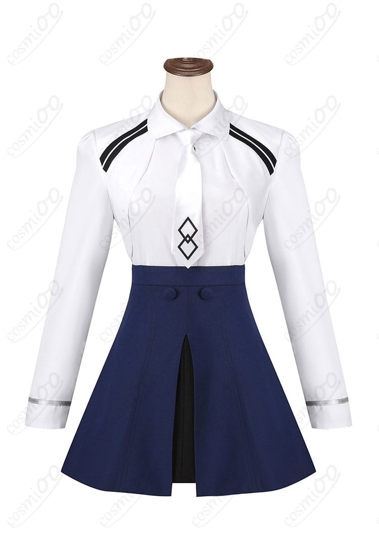 FGO マシュ・キリエライト 新衣装 コスプレ衣装の正面全体図｜高品質デザイン