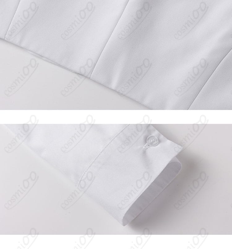 マシュ 新衣装 コスプレ衣装のシャツ裾と袖口のディテール画像｜清潔感のある仕上がり