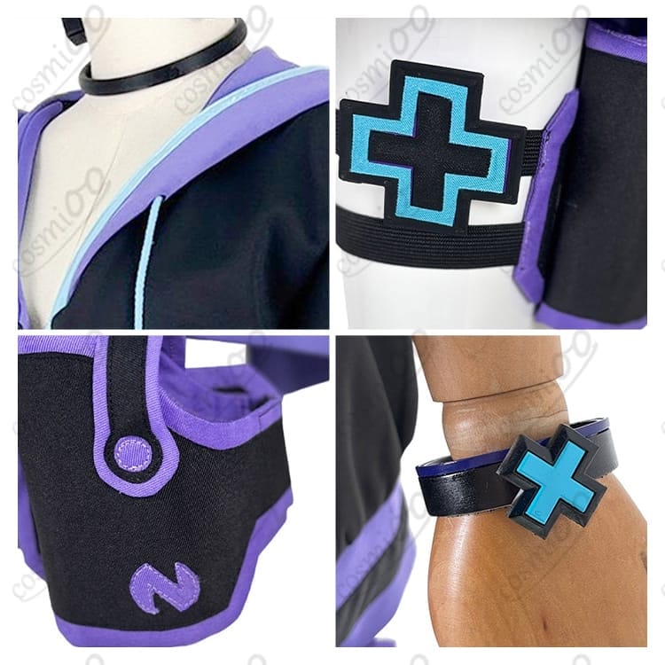 超次元ゲイム ネプテューヌ 大人ネプテューヌ コスプレ衣装｜高品質フルセット - 3枚目の画像