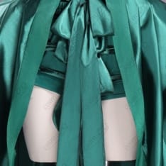 ウェンズデー アグネス・ミデル 緑ドレス コスプレ衣装｜高再現フルセット - 5枚目の画像（サムネイル）