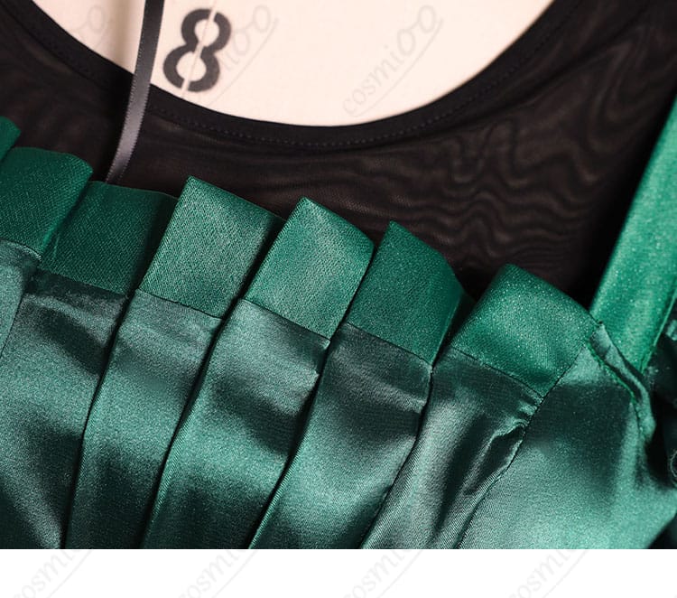 衣領装飾ディテール画像｜アグネス・ミデル コスプレ衣装 衣領デザインの細部