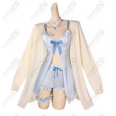 ホロライブ 白銀ノエル 新衣装 コスプレ衣装｜高再現・ふわもこルームウェア風 - 1枚目の画像（サムネイル）