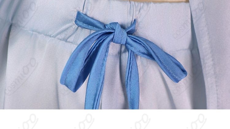 白銀ノエル 新衣装 コスプレ パンツ紐ディテール|ウエスト紐装飾の質感チェック