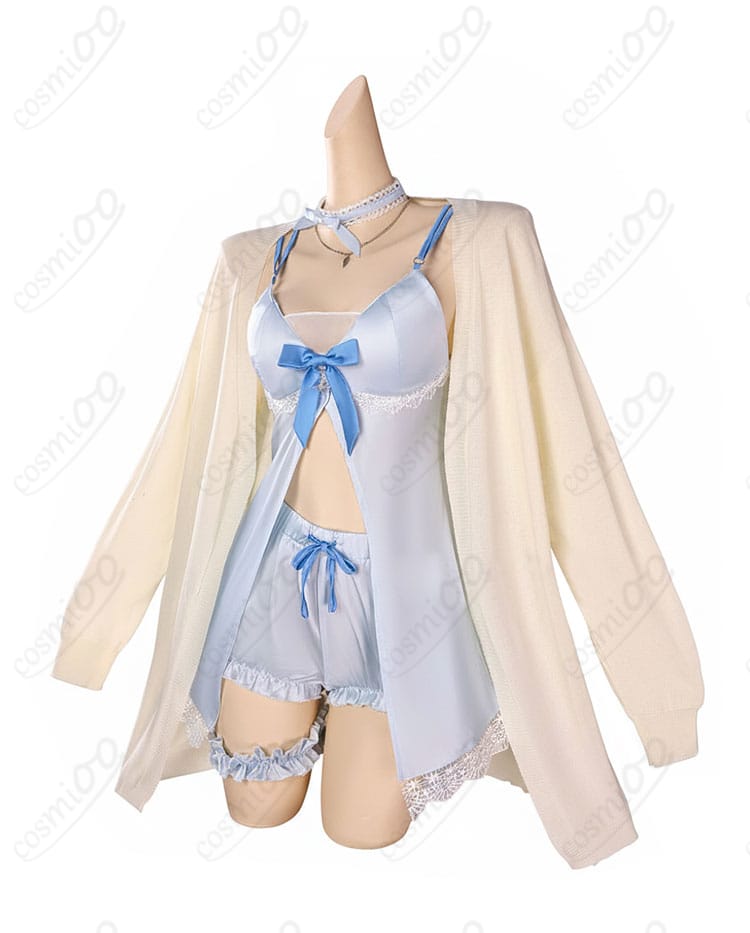 白銀ノエル 新衣装 コスプレ衣装 側面画像|立体感あるシルエット再現