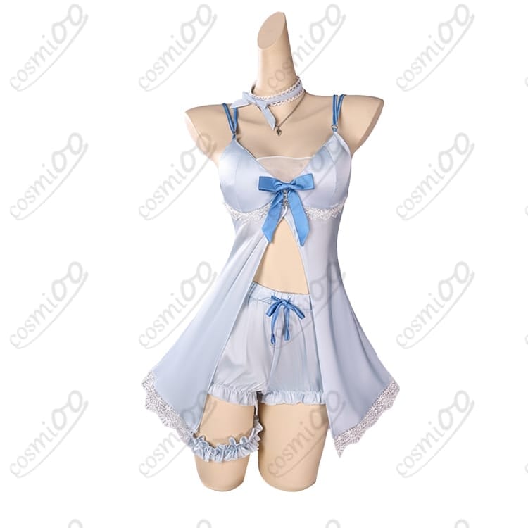 ホロライブ 白銀ノエル 新衣装 コスプレ衣装｜高再現・ふわもこルームウェア風 - 4枚目の画像