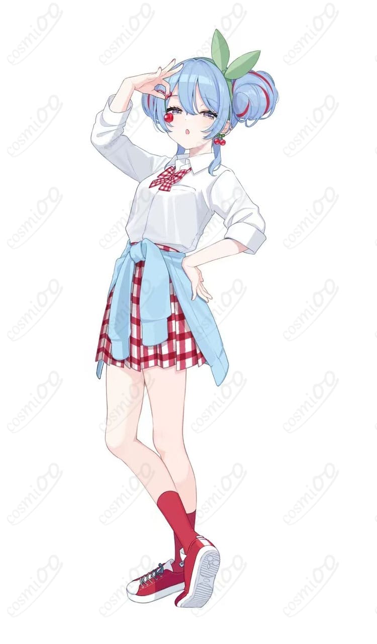 初音ミク「チェリーポップ」制服コスプレ衣装のキャラ正面イメージ|可愛いMV衣装を再現