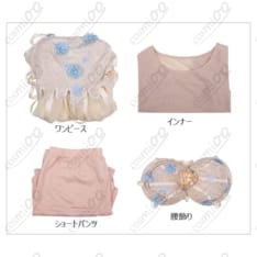 ウェンズデー イーニッド・シンクレア 狼族の少女ドレス コスプレ衣装｜高品質フルセット - 5枚目の画像（サムネイル）