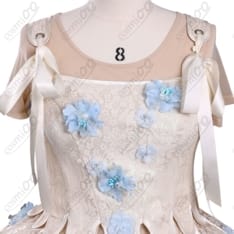 ウェンズデー イーニッド・シンクレア 狼族の少女ドレス コスプレ衣装｜高品質フルセット - 4枚目の画像（サムネイル）