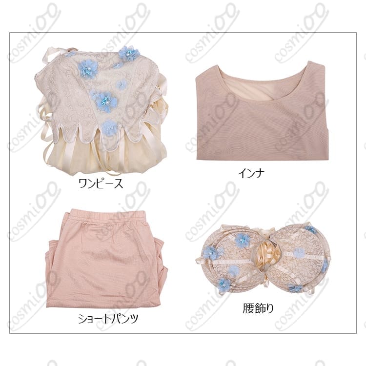 ウェンズデー イーニッド・シンクレア 狼族の少女ドレス コスプレ衣装｜高品質フルセット - 5枚目の画像