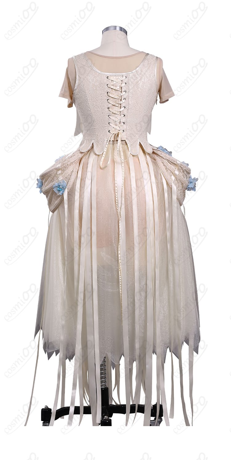 イーニッド・シンクレア 狼族の少女ドレス 背面画像|コスプレ衣装 デザイン紹介