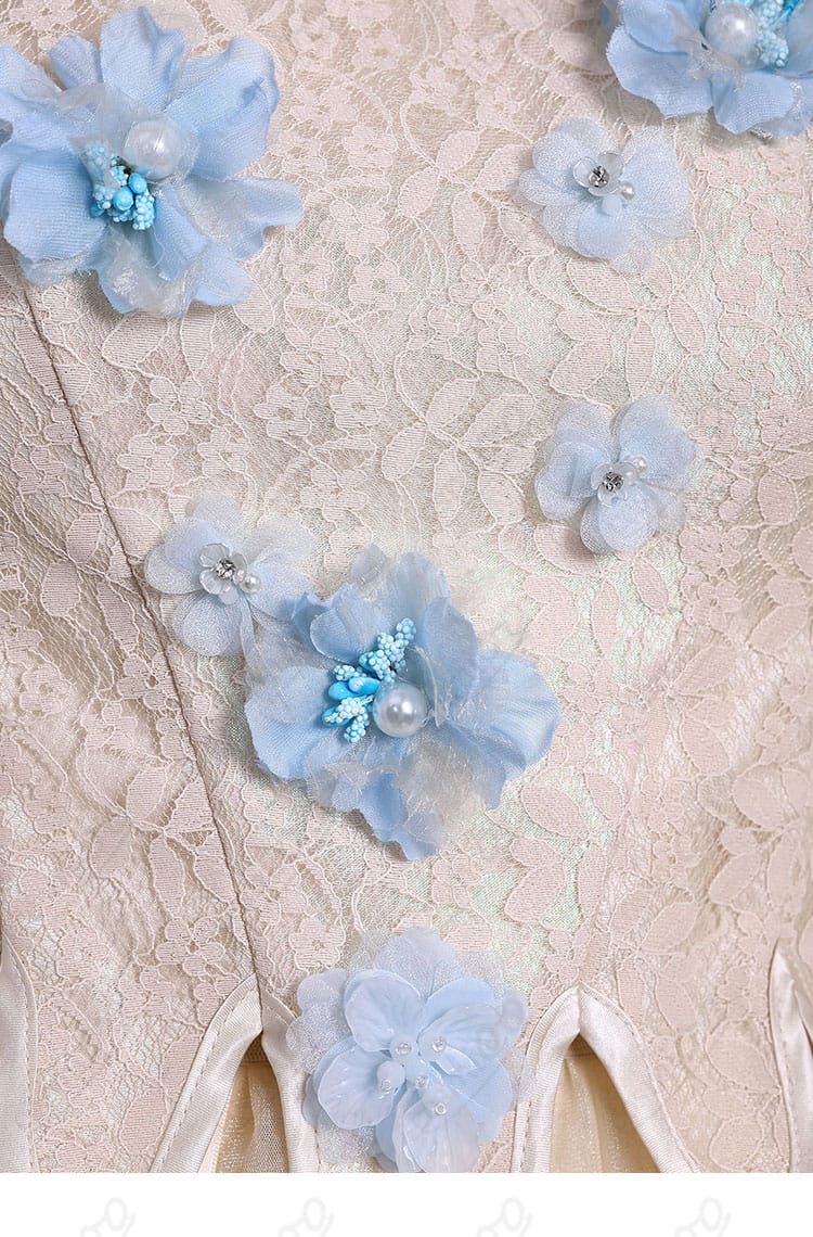 ウエスト装飾パーツの詳細|イーニッド 狼族ドレス コスプレ衣装 ディテール紹介