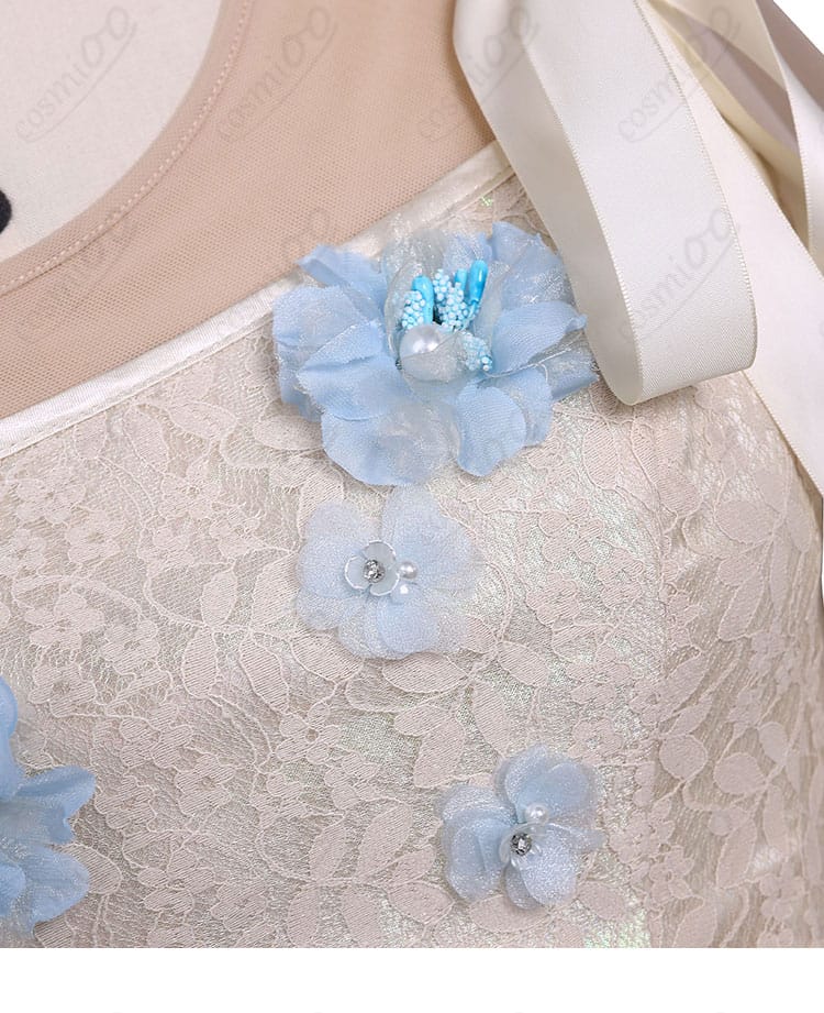 花の装飾ディテール|イーニッド・シンクレア コスプレ衣装 可愛い花飾り