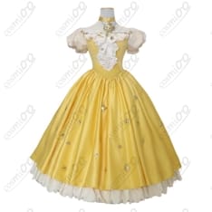 カードキャプターさくら 木之本桜『星のドレス』コスプレ衣装｜高再現ワンピース＆髪飾りフルセット - 1枚目の画像（サムネイル）