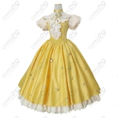 カードキャプターさくら 木之本桜『星のドレス』コスプレ衣装｜高再現ワンピース＆髪飾りフルセット - 2枚目の画像（サムネイル）