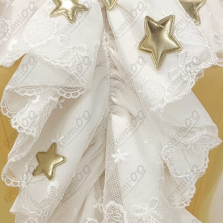 カードキャプターさくら 木之本桜『星のドレス』コスプレ衣装｜高再現ワンピース＆髪飾りフルセット - 4枚目の画像