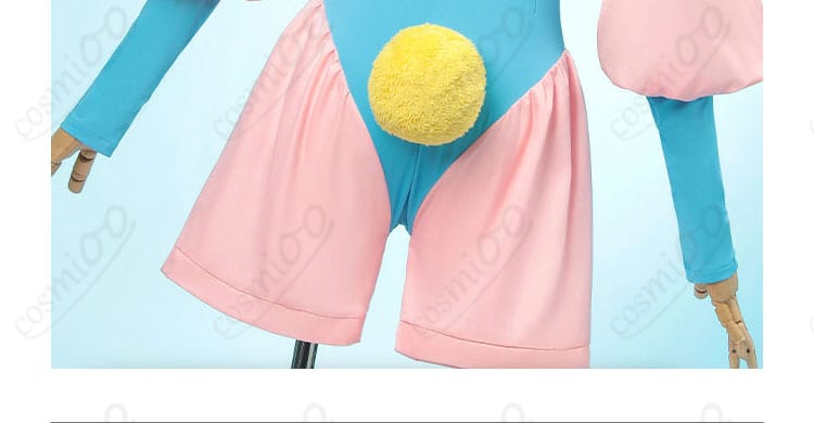 カードキャプターさくら コスプレ|背面のしっぽ風アクセサリー細部アップ