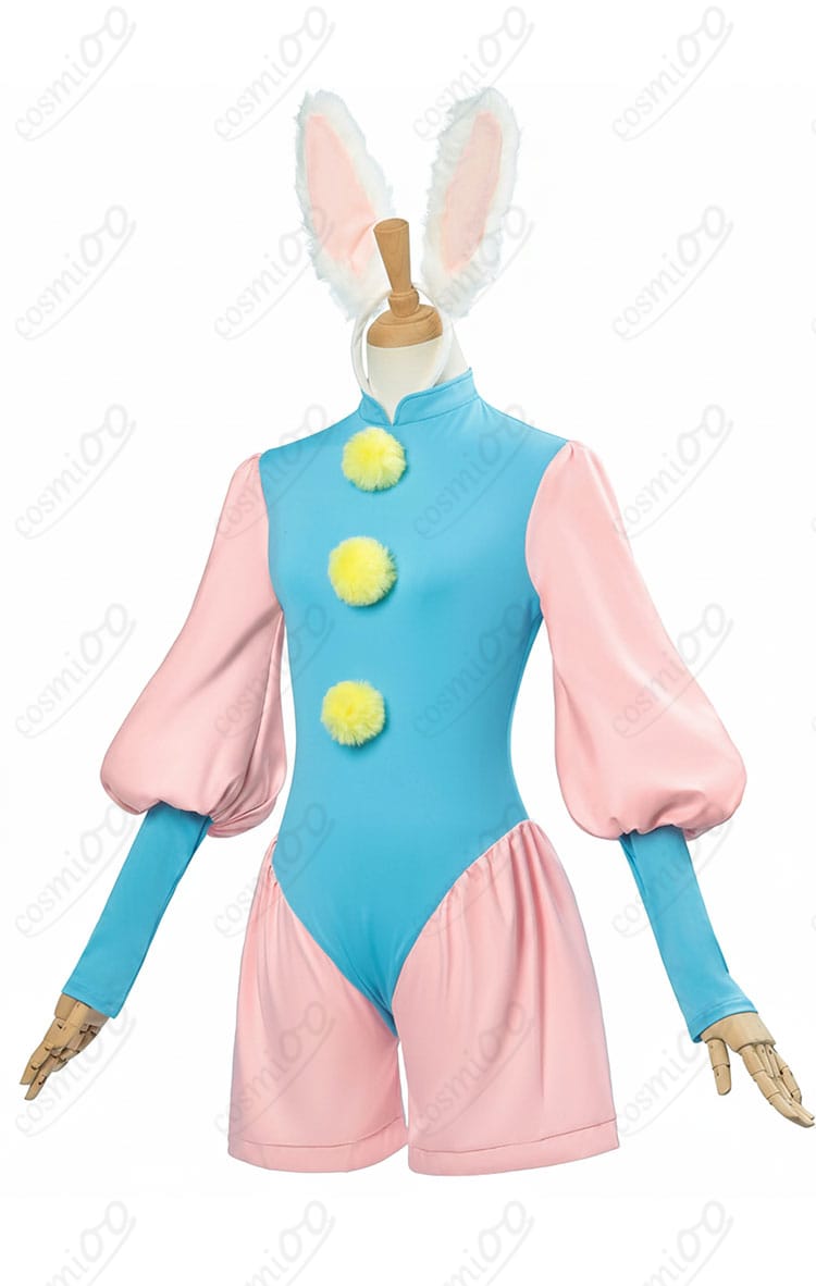 木之本桜 バトルコスチューム コスプレ衣装|立体的なシルエットがわかる側面画像