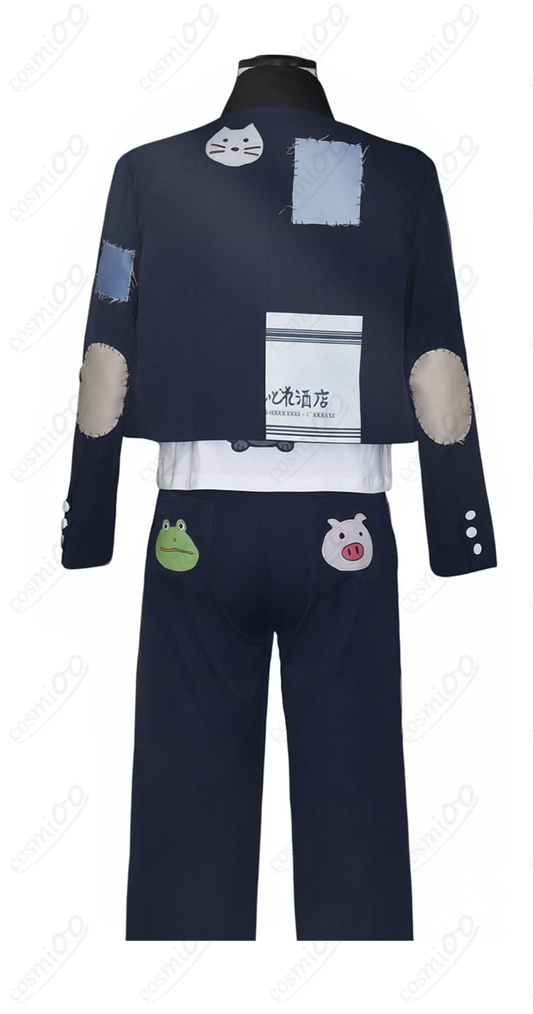 商品背面図|丸子楽 私服 コスプレ衣装 背面ショット・細部まで再現