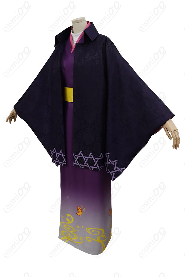 銀魂 高杉晋助 浴衣コスプレ衣装 側面画像|シルエット確認・高品質素材