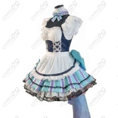 勝利の女神：NIKKE リトルマーメイド メイド服 コスプレ衣装｜高品質フルセット - 2枚目の画像（サムネイル）