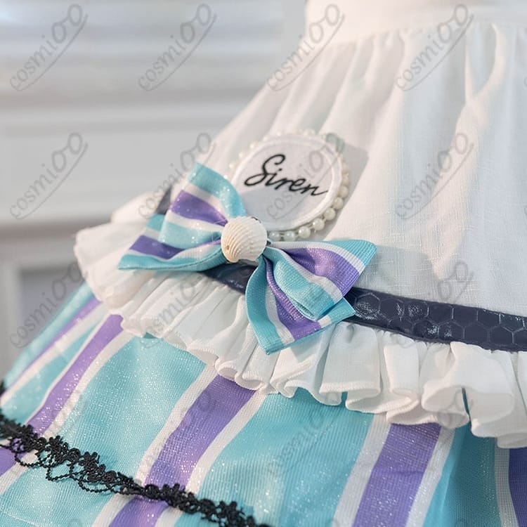 勝利の女神：NIKKE リトルマーメイド メイド服 コスプレ衣装｜高品質フルセット - 4枚目の画像
