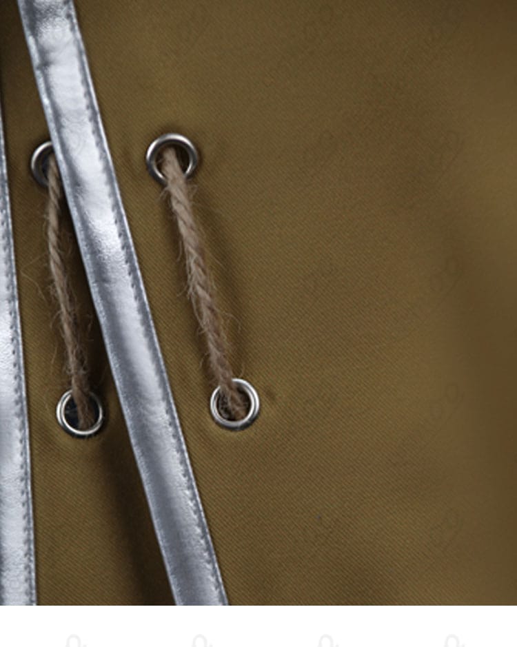 第五人格 傭兵 初期衣装 コスプレ衣装 外套ひも装飾ディテール画像