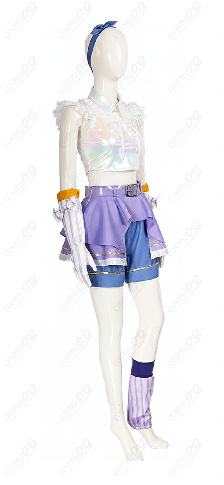 藤田ことね『雨上がりのアイリス』コスプレ衣装 側面写真|シルエット確認・撮影向け