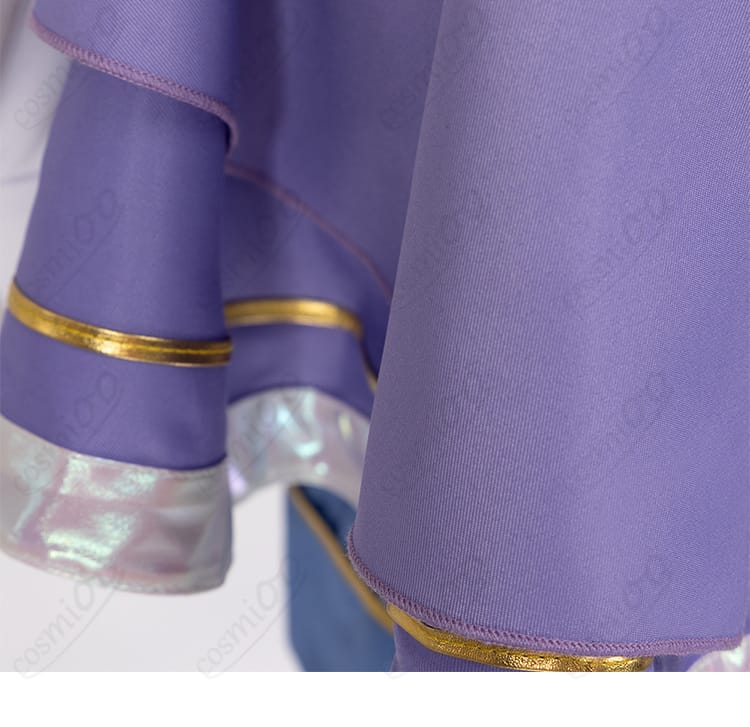 藤田ことね『雨上がりのアイリス』コスプレ スカート装飾アップ|虹モチーフ・細部まで美しい仕上げ